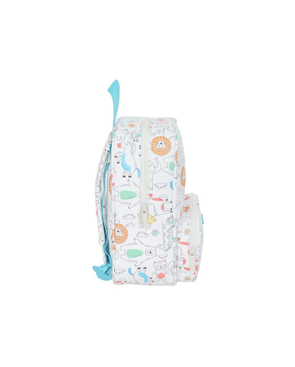 Mochila safta guarderia con bolsillo preescolar 270x220x100 mm