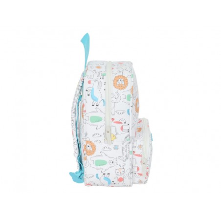 Mochila safta guarderia con bolsillo preescolar 270x220x100 mm