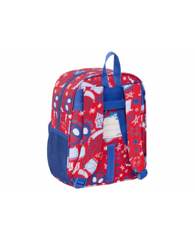 Mochila safta guarderia bolsillos adaptable a carro spidey rescue 270x220x100 mm