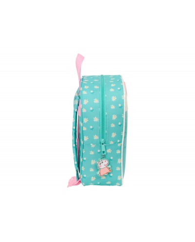 Mochila safta guarderia adaptable a carro peppa pig pretty flowers 270x220x100 mm