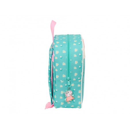 Mochila safta guarderia adaptable a carro peppa pig pretty flowers 270x220x100 mm