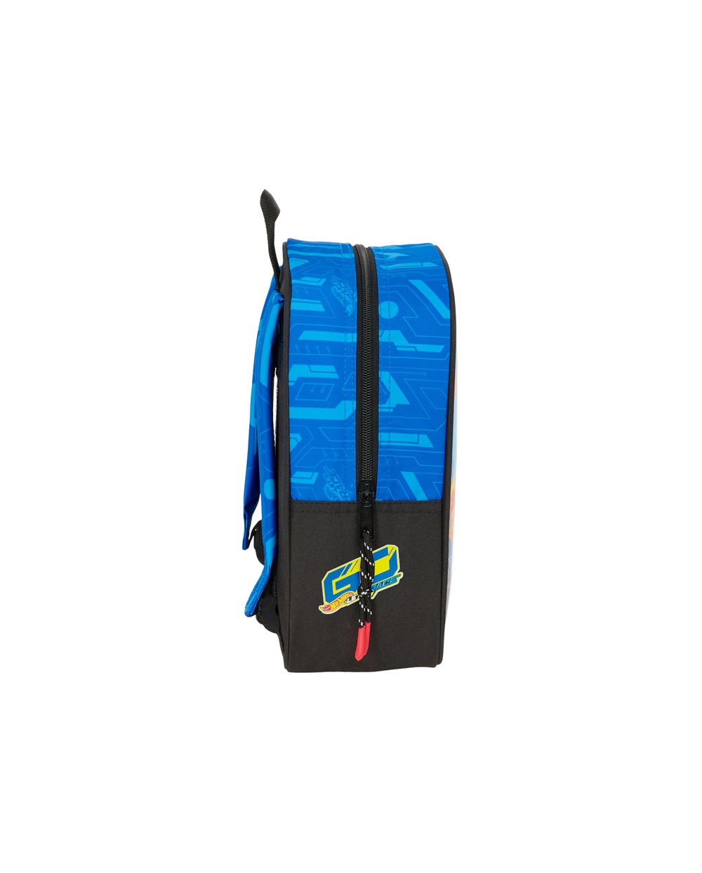 Mochila safta guarderia adaptable a carro hot wheels let s race 270x220x100 mm