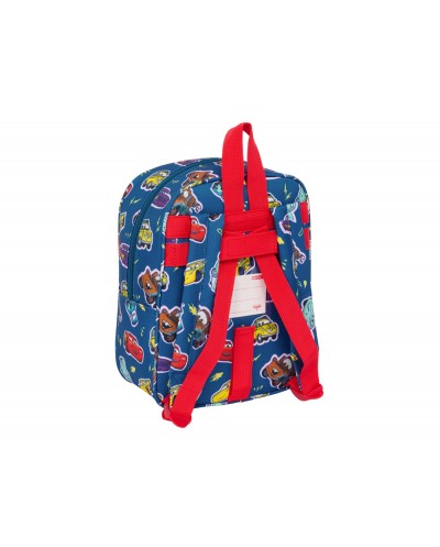 Mochila safta guarderia adaptable a carro cars racing 270x220x100 mm