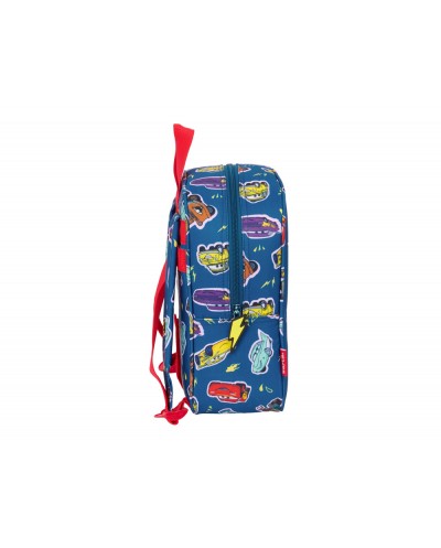 Mochila safta guarderia adaptable a carro cars racing 270x220x100 mm
