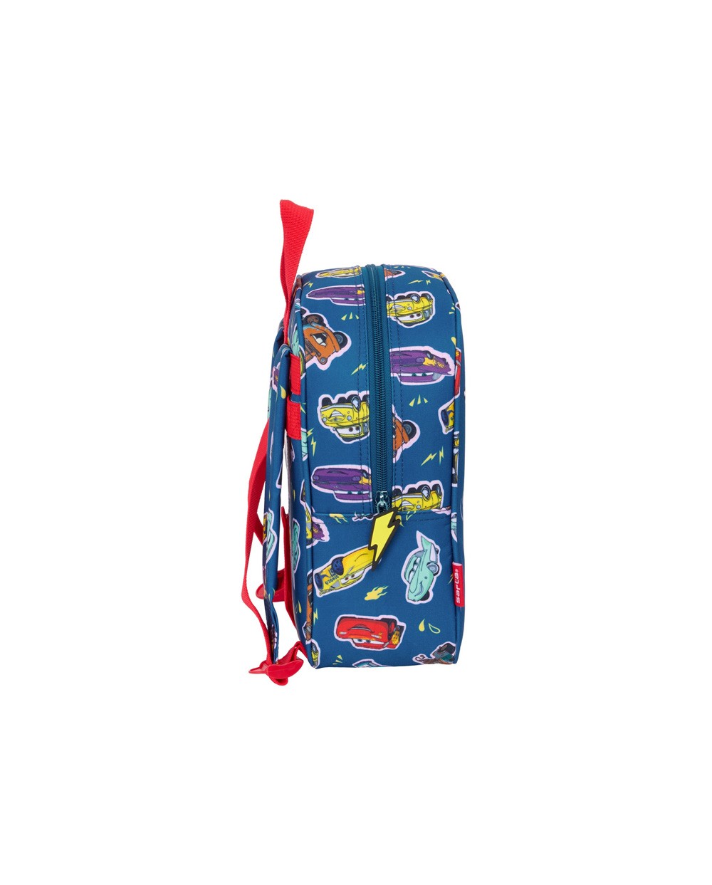 Mochila safta guarderia adaptable a carro cars racing 270x220x100 mm