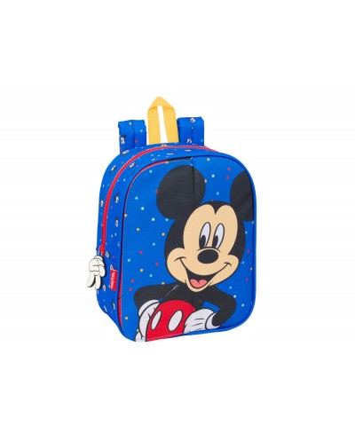 Mochila guarderia adaptablecarro intercambiable mickey mouse good day 270x220x100 mm