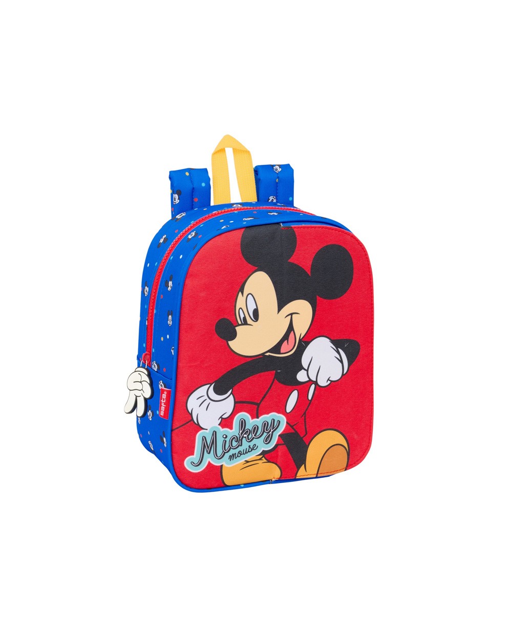 Mochila guarderia adaptablecarro intercambiable mickey mouse good day 270x220x100 mm