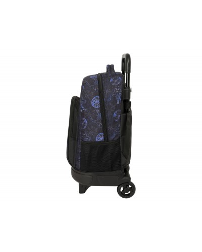 Mochila safta grande con ruedas compact extraible spider man attack 450x330x220 mm