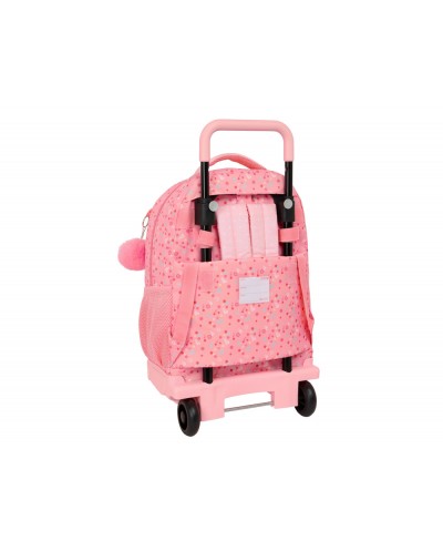 Mochila safta grande con ruedas compact extraible reciclable moos passion 450x330x220 mm