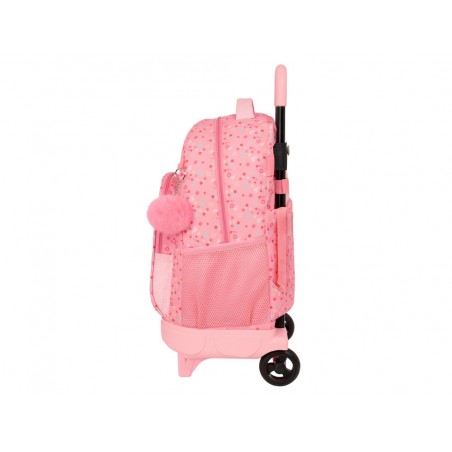 Mochila safta grande con ruedas compact extraible reciclable moos passion 450x330x220 mm
