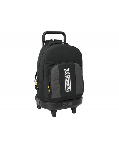 Mochila safta grande con ruedas compact extraible munich topo 450x330x220 mm