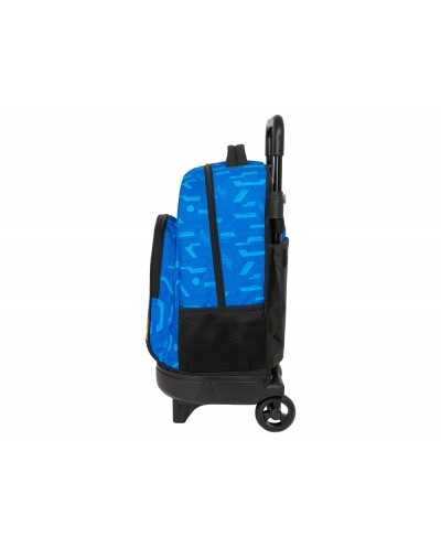 Mochila safta grande con ruedas compact extraible hot wheels let s race 450x330x220 mm