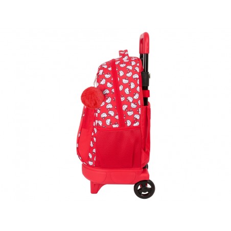 Mochila safta grande con ruedas compact extraible hello kitty iconic 450x330x220 mm