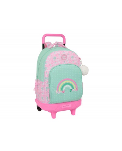 Mochila safta grande con ruedas compact extraible glowlab amazing 450x330x220 mm