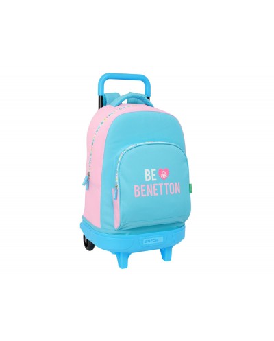 Mochila safta grande con ruedas compact extraible benetton unique 450x330x220 mm