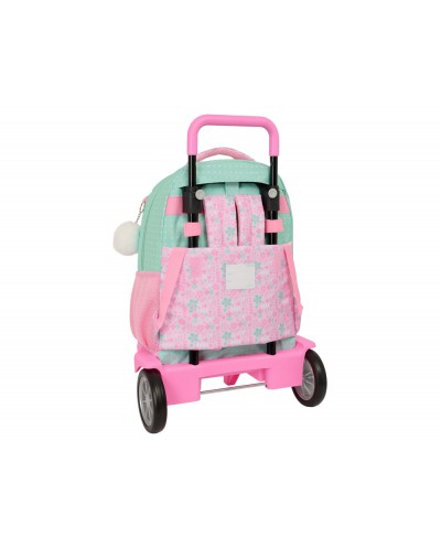 Mochila safta grande con ruedas compact evolution extraible glowlab amazing 450x330x220 mm