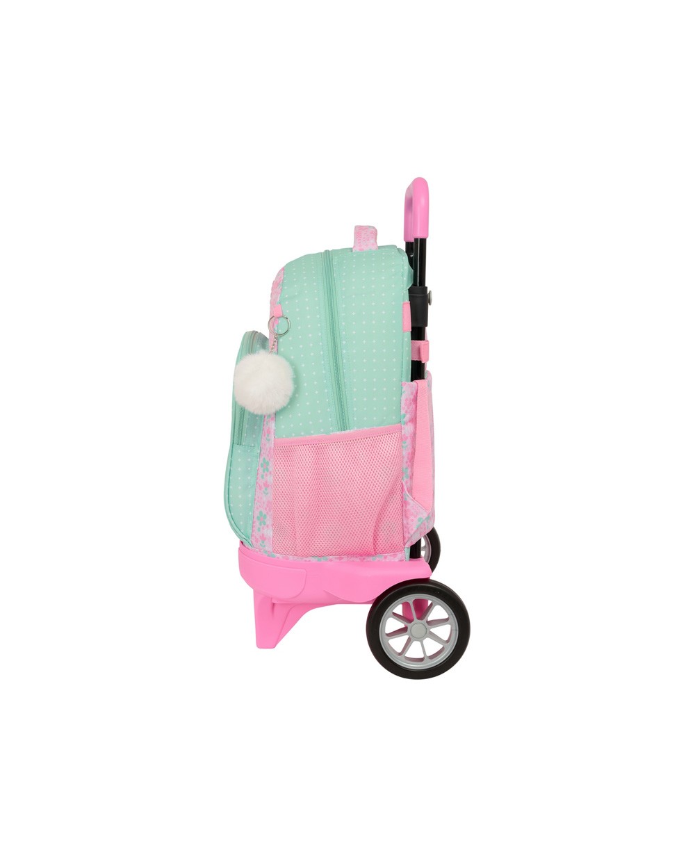 Mochila safta grande con ruedas compact evolution extraible glowlab amazing 450x330x220 mm