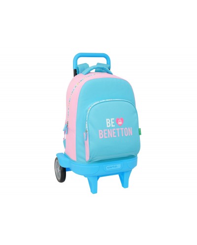 Mochila safta grande con ruedas compact evolution extraible benetton unique 450x330x220 mm