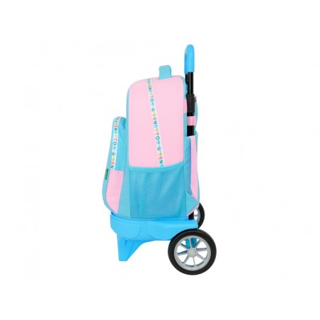 Mochila safta grande con ruedas compact evolution extraible benetton unique 450x330x220 mm