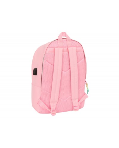 Mochila safta doble para portatil 156 usb munich candy 450x330x220 mm