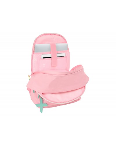 Mochila safta doble para portatil 156 usb munich candy 450x330x220 mm
