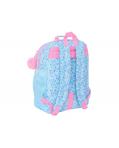 Mochila safta doble con cantoneras adaptable a carro vicky martin berrocal paraiso 440x310x180 mm