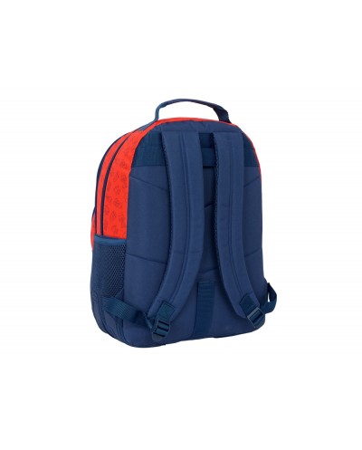 Mochila safta doble con cantoneras adaptable a carro super mario trick 420x320x150 mm