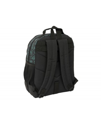 Mochila safta doble con cantoneras adaptable a carro nerf game 420x320x150 mm