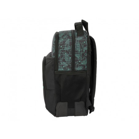 Mochila safta doble con cantoneras adaptable a carro nerf game 420x320x150 mm