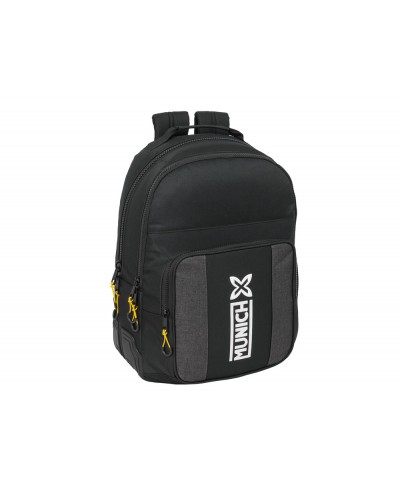 Mochila safta doble con cantoneras adaptable a carro munich topo 420x320x150 mm