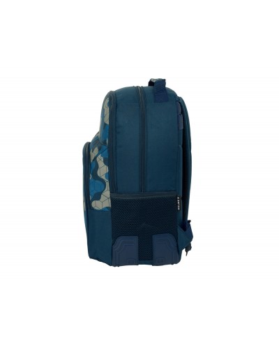 Mochila safta doble con cantoneras adaptable a carro kelme epic 420x320x150 mm