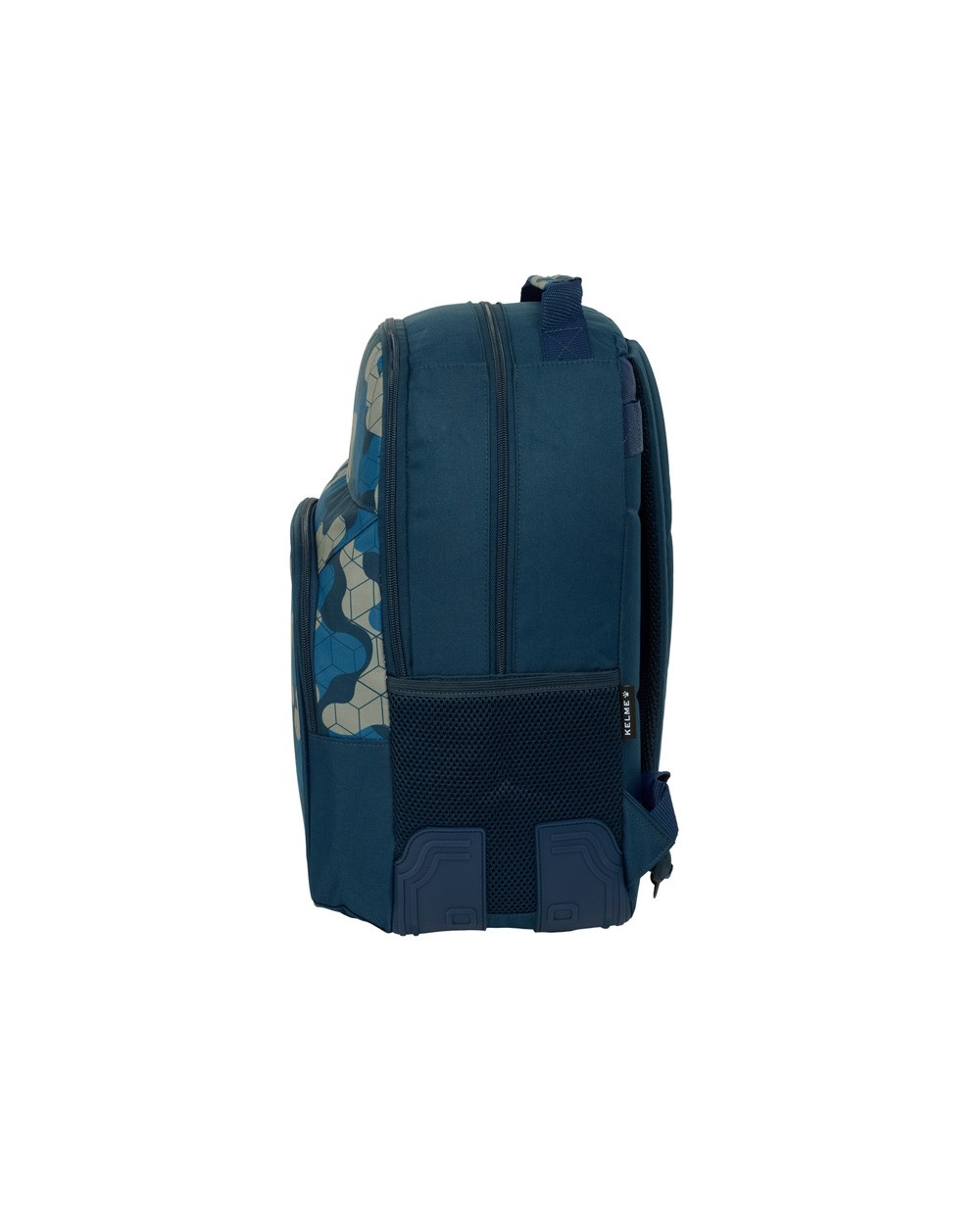 Mochila safta doble con cantoneras adaptable a carro kelme epic 420x320x150 mm
