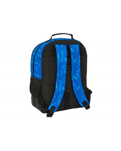 Mochila safta doble con cantoneras adaptable a carro hot wheels let s race 420x320x150 mm