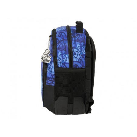 Mochila safta doble con cantoneras adaptable a carro el nino roller 420x320x150 mm