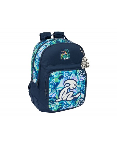 Mochila safta doble con cantoneras adaptable a carro el nino kook 420x320x150 mm