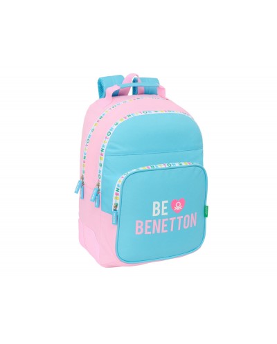 Mochila safta doble con cantoneras adaptable a carro benetton unique 420x320x150 mm