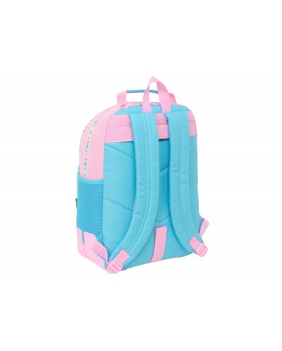 Mochila safta doble con cantoneras adaptable a carro benetton unique 420x320x150 mm