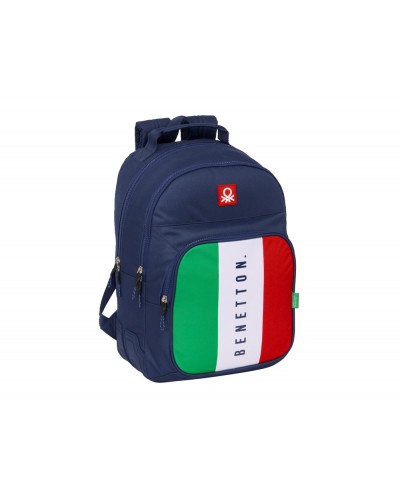 Mochila safta doble con cantoneras adaptable a carro benetton flag 420x320x150 mm