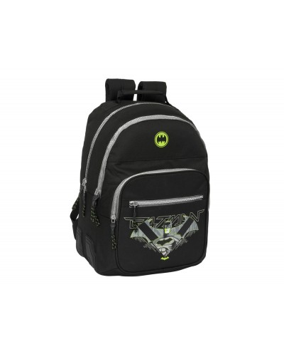 Mochila safta doble con cantoneras adaptable a carro batman game over 420x320x150 mm