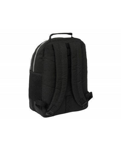 Mochila safta doble con cantoneras adaptable a carro batman game over 420x320x150 mm