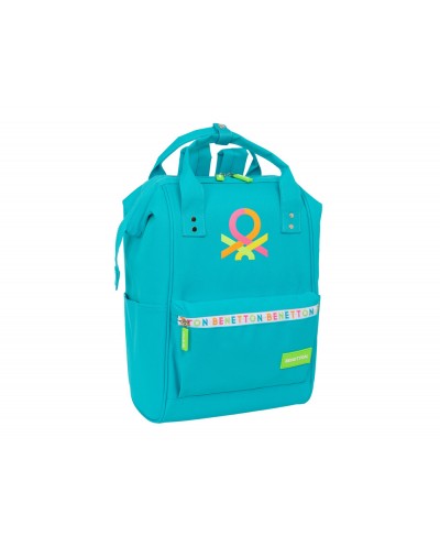 Mochila safta con asas para portatil 13 benetton spring 400x270x190 mm