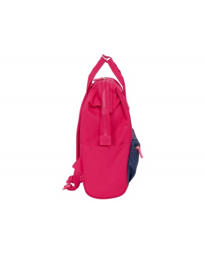 Mochila safta con asas para portatil 13 benetton cherry 400x270x190 mm