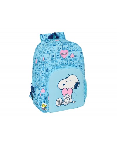 Mochila safta adaptable a carro snoopy love 460x300x140 mm