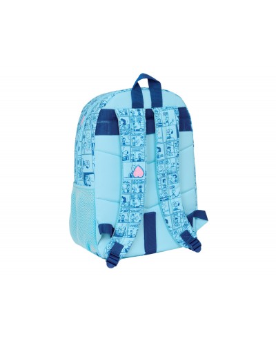 Mochila safta adaptable a carro snoopy love 460x300x140 mm