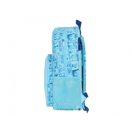 Mochila safta adaptable a carro snoopy love 460x300x140 mm