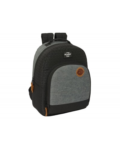 Mochila safta adaptable a carro reciclado blackfit8 old school 420x320x150 mm
