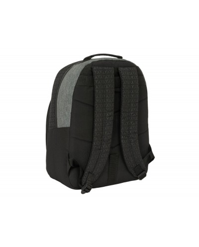 Mochila safta adaptable a carro reciclado blackfit8 old school 420x320x150 mm