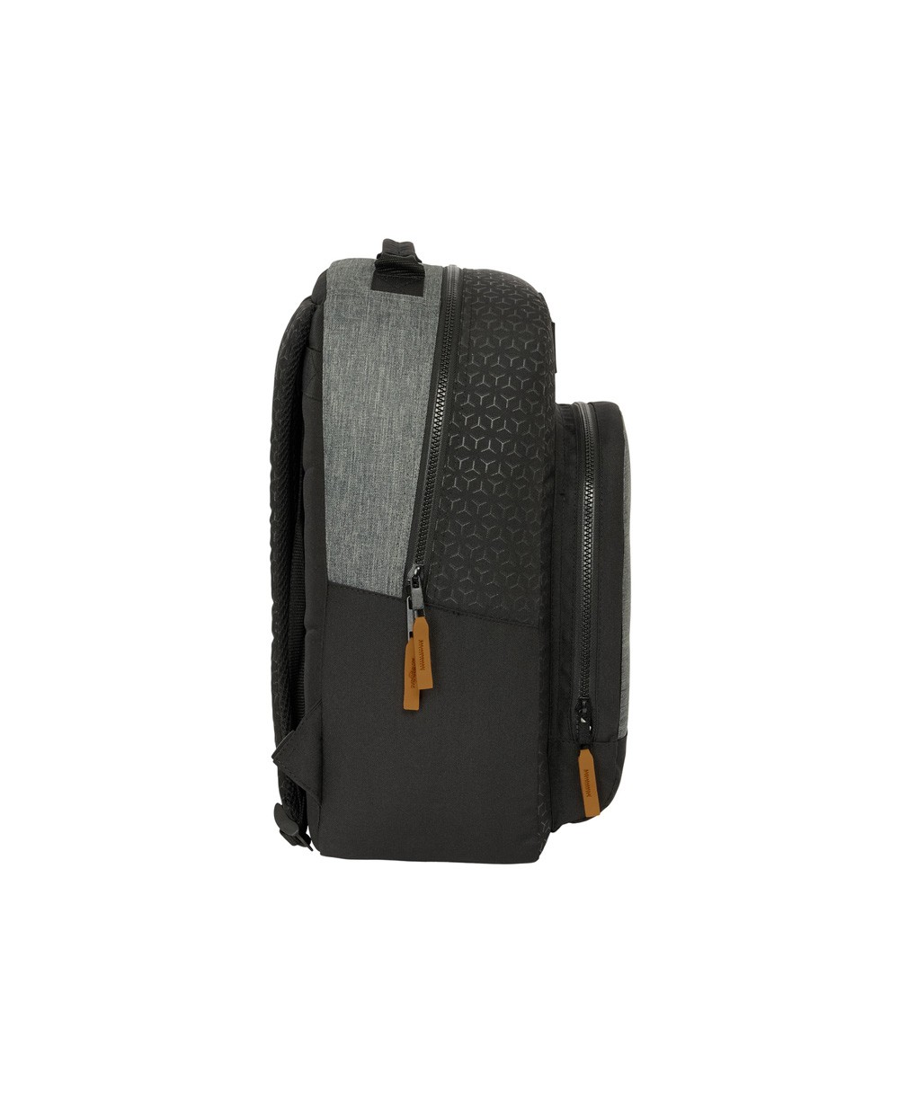 Mochila safta adaptable a carro reciclado blackfit8 old school 420x320x150 mm