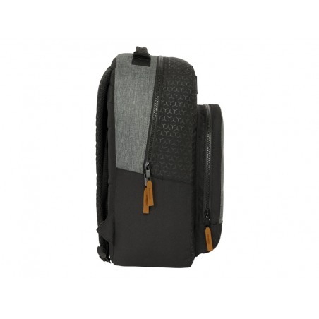 Mochila safta adaptable a carro reciclado blackfit8 old school 420x320x150 mm