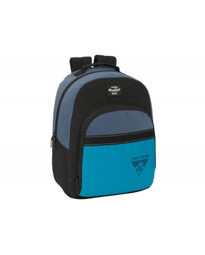 Mochila safta adaptable a carro reciclado blackfit8 california 420x320x150 mm